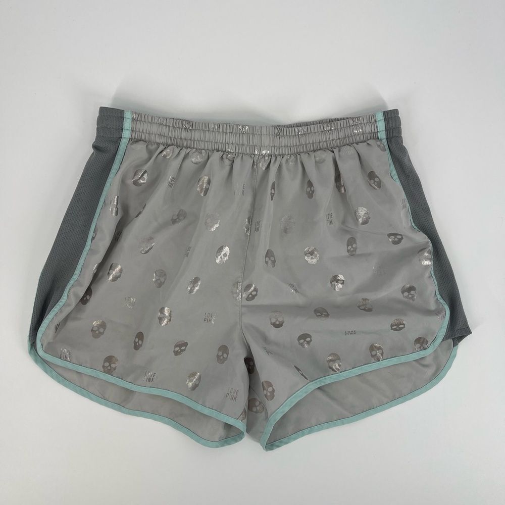 Pink running shorts